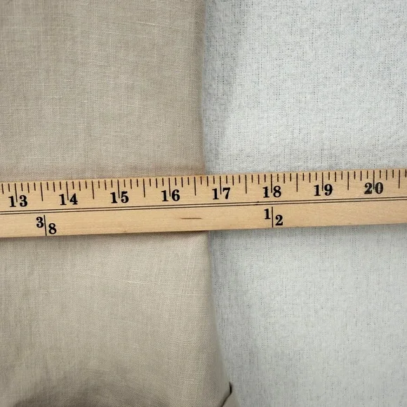 ENZA COSTA Linen Tunic Vest Womens Medium Flax Natural Sleeveless Quiet Luxury - Picture 8 of 16